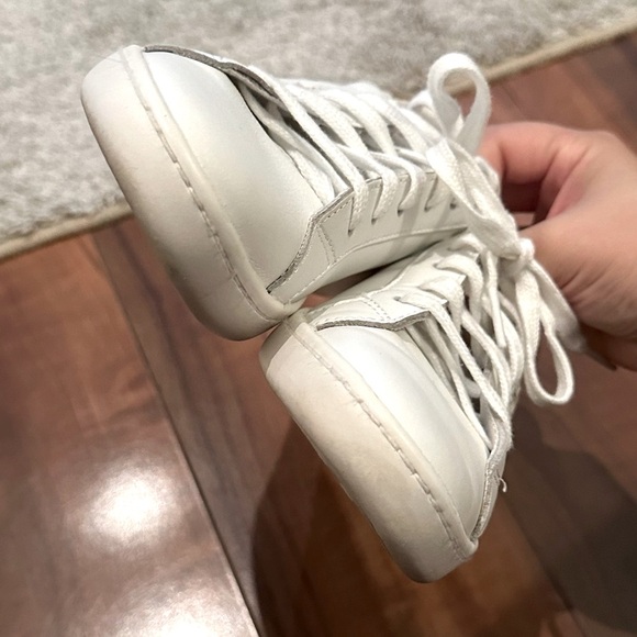 Keds - Women’s Ace Leather Sneaker - White/Metal Rose Gold - Size 5.5 - Picture 6 of 9